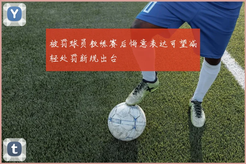 被罚球员教练赛后悔意表达可望减轻处罚新规出台